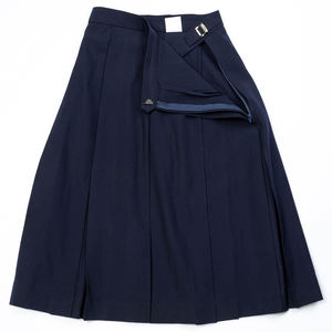 Exceptional Quality Perfect Cost C11-<b>Navy</b> Six-Pleat Box Breathable Anti-Wrinkle Japan Style Zipper School Uniform <b>Skirt</b> - Product Image 1