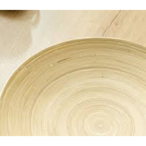 Panier en bambou tressé fait main, écologique et biodégradable, pour le rangement, forme et logo personnalisables, pour fruits et table. - Product Image 5