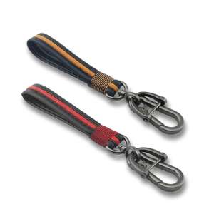 Porte-clés en cuir exclusif de qualité supérieure, porte-clés robuste pour la maison, le bureau, la voiture, le vélo, élégant, durable, élégant - Product Image 4