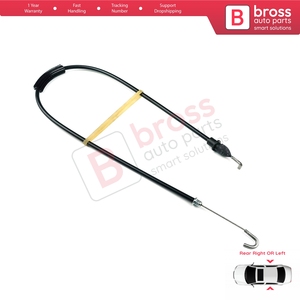 Câble Bowden de déverrouillage de serrure de porte intérieure arrière BDP197 1U4839099B pour Octavia MK1 - Product Image 2