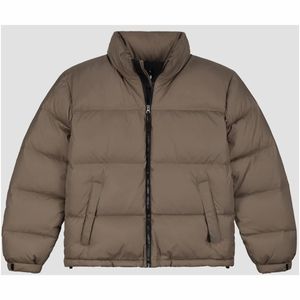 Chaquetas acolchadas para hombre, chaqueta acolchada con mangas completas y cuello con capucha brillante, estilo informal, para exteriores - Product Image 4