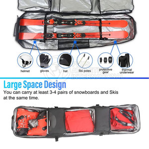Bolsa de snowboard Venta en línea Bolsa de snowboard personalizada de alta calidad Impermeable - Product Image 4