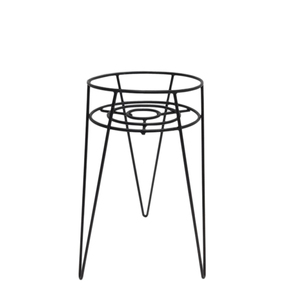 Soporte de maceta de hierro de diseño elegante, soporte de maceta de tamaño estándar de Color azul cielo para decoración de hogar y Hotel personalizado - Product Image 4