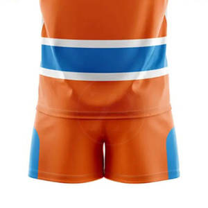 Venta en línea de uniformes de rugby de poliéster 100% cómodos y transpirables, conjuntos personalizables hechos en Pakistán, venta al por mayor disponible - Product Image 5