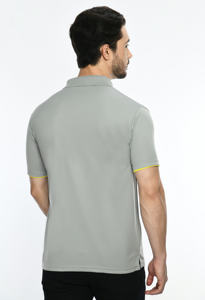 High Quality Solid Men's T-<b>Shirts</b> Custom Front Logo Button Design Short Sleeve Casual T-<b>Shirts</b> at Affordable Prices - Product Image 3