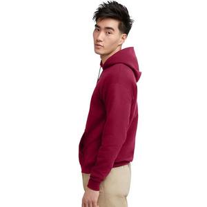 Sweat-shirt à capuche zippé en polaire épaisse pour homme avec logo personnalisé, polyester/coton, coupe régulière, imperméable, séchage rapide - Product Image 3