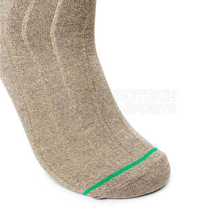 High Quality Factory-Made Cotton Crew <b>Socks</b> Breathable and Comfortable with Knitted Logo Available in <b>Black</b> Blue Red Pink - Product Image 4