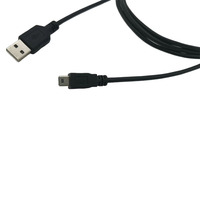 Venta caliente OEM USB 2,0 A a MiniB 5 pines macho a macho cable para carga y transferencia de datos ..