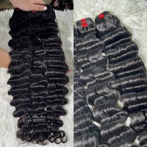 Super Vente Magnifique Expédition Rapide Pas Cher Prix Tendance Cheveux Bouclés Ondulés Extensions de Cheveux Humains HD Lace Frontal Perruque Genius Trame - Product Image 1