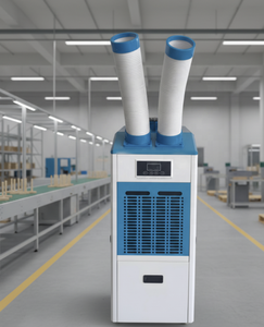 Enfriador Industrial de 16000 BTU, Aire Acondicionado Portátil de 4.6KW con Doble Tubo de Refrigeración para Fábrica, Taller, Almacén - Product Image 1