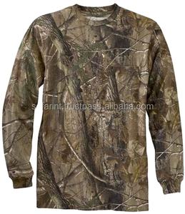 Camiseta de caza de algodón 100% para hombre Servicio OEM antiarrugas y antiencogimiento disponible - Product Image 5