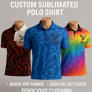 Custom Printed <b>Polo</b> <b>Shirt</b> Men Sublimation Abstract Pattern Breathable Quick Dry Sports Golf <b>Polo</b> - Product Image 4
