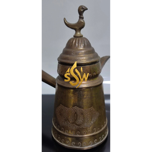 Ustensiles de cuisine théière Dallah forme et taille personnalisées table décorative islamique Dallah cafetière et théière pour mariage et fête - Product Image 3