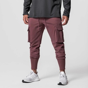 Conjuntos de entrenamiento de algodón para hombre, kits de pantalones Cargo de gimnasio, Sudadera con capucha de estilo grueso, Jersey deportivo, trajes para correr con capucha, chándales para correr para hombre - Product Image 5