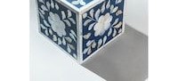 Porte-mouchoirs en bois écologique fait main de qualité supérieure avec incrustations de os, boîte décorative élégante pour les intérieurs modernes, la maison, l'hôtel, le restaurant