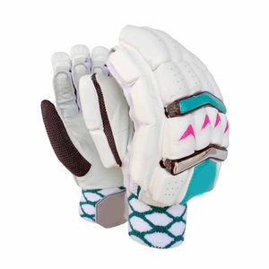 Guantes de Críquet de Cuero de Primera Calidad Hechos a Medida, Cierre de Hebilla Ambidiestro, Colores y Tallas Personalizables con Logotipo, para Hombres y Mujeres - Product Image 1