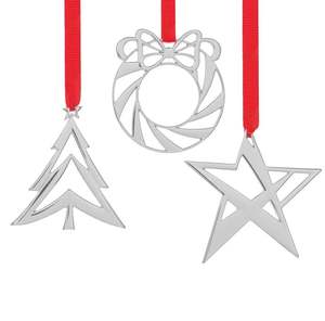 Ornement de Noël en métal en forme de vacances, écologique, excellent cadeau, décoration de Noël pour la maison, fête du Nouvel An, décoration suspendue de Noël - Product Image 1