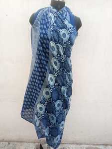 Handmade <b>Indian</b> Cotton <b>Scarf</b> Summer Shawl Modal Material Hand Block Print Floral Pareo Sarong Sexy Beach Wear Wholesale Lot - Product Image 4