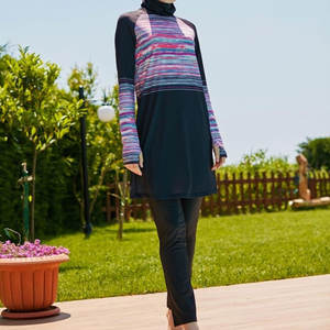 ชุดว่ายน้ำแบบสุภาพสำหรับผู้หญิงชุดว่ายน้ำขนาดพลัสไซส์ผลิตตามสั่ง - Product Image 1