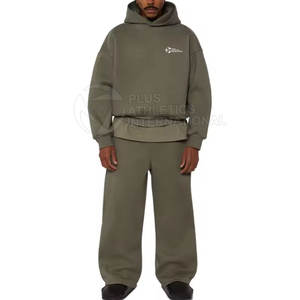 Survêtement Homme Oversize 2026 – Impression Logo Personnalisée – Tenue Confortable et Tendance – Survêtements Homme Oversize Tendance - Product Image 6