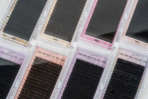 ขนตาปลอมแบบธรรมชาติสีดำด้าน แคชเมียร์ ขนมิ้งค์เทียม ทำมือ แบบยาว สำหรับต่อขนตาแบบวอลุ่ม ขนาด 0.03-0.20 มม. - Product Image 5