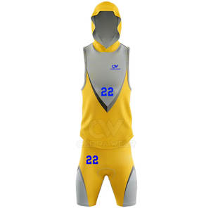 Vente chaude Respirant Drapeau À Séchage Rapide Football Uniforme Hommes Sans Manches Spandex/Polyester Personnalisable Bas quantité minimale de commande pour la Vente En Ligne - Product Image 4