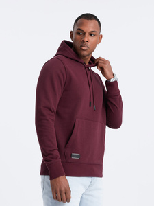 Otoño nuevos hombres 100% sudaderas con capucha de algodón 360G algodón grueso lavado sudadera de gran tamaño con diseño liso - Product Image 5