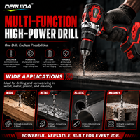 Perceuse à percussion industrielle sans balais haute puissance 80 Nm pour le bois, outils électriques de démolition, vente en gros, OEM