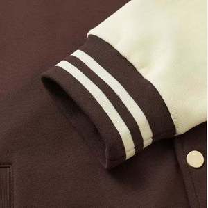 Veste de baseball varsity pour homme, veste d'hiver décontractée à boutons, personnalisée, brodée, lourde, tendance - Product Image 2