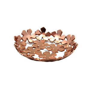 Bol de service en fer fait main de qualité supérieure bols décoratifs en or écologiques pour les mariages Table cuisine dessus de table en fer - Product Image 4