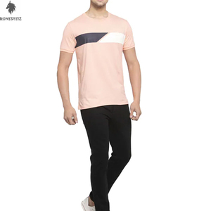 T-shirt surdimensionné Vintage lavé à l'acide pour hommes Logo personnalisé 100% T-shirt de sonnerie vierge en coton épais vieilli - Product Image 4