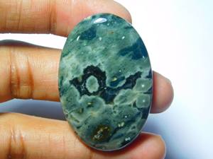 Cabochon en vrac de jaspe océanique naturel de qualité supérieure 100% pierres précieuses précieuses pour la fabrication de bijoux à des prix abordables OEM de vente en vrac - Product Image 5