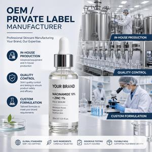 Suero Facial de Niacinamida al 10% y Zinc al 1% de Marca Privada OEM, Suero para el Cuidado de la Piel que Ilumina, Reduce los Poros y Controla la Grasa - Product Image 2