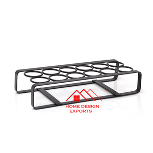 Porte-oeufs en métal en argent fini Design sphérique unique pour comptoir de cuisine Accessoires de cuisine les plus vendus - Product Image 3