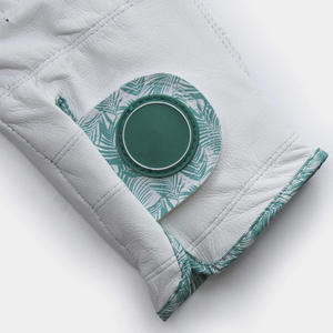 Tour Grade Perforated Cabretta Golf Gloves With Personalized Embroidery Logo Printing And Custom Tag Label Packaging - Product Image 3