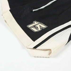 กางเกงขาสั้นผ้าแคนวาสเอวสูงยืดหยุ่นสไตล์ฮิปฮอปสำหรับผู้ชายขายดีที่สุด ผลิตจากโพลีเอสเตอร์ 100% สั่งทำพิเศษ พิมพ์ลายดิจิทัล ไซส์ผู้ใหญ่ - Product Image 5