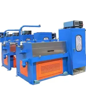 Second hand 90% new 24d Fine Copper Wire Drawing Machine Making For 0.12mm~0.3mm Fine Wire