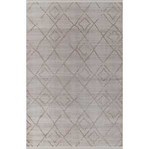 Alfombra Netline 100% Acrílica AK014, Diseño Moderno Beige para Hogar, Dormitorio, Estudio, Habitación Infantil, Fácil de Limpiar, No Desprende Pelusa - Product Image 1