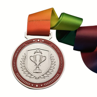 Médaille personnalisée avec logo et texte, avec cordon robuste, fabricant de médailles en émail dur/souple, usine, adaptée aux événements sportifs