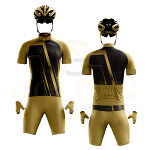 Combinaison de cyclisme professionnelle de haute qualité respirante de qualité supérieure en gros, demi-manches, confortable et durable - Product Image 5