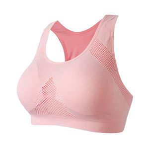 Sujetador deportivo suave y duradero para mujer, sin costuras, ligero, de secado rápido, diseño de encaje, decoración para entusiastas del fitness, OEM disponible - Product Image 4