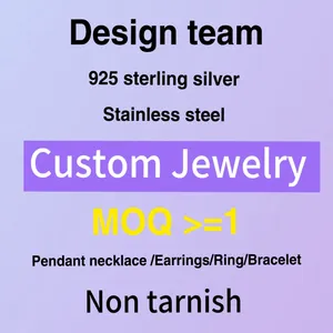 Fine 925 Silver Stainless Steel Custom Bracelet Sets Ring Earring Pendant Necklace Fashion Jewelry Manufacturer For Women