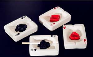 Cenicero de mármol blanco de diseño premium con material de alta calidad con color personalizado con centímetros - Product Image 2