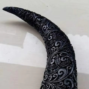 Accessoires de rituel naturel Corne à boire médiévale Viking faite à la main avec la meilleure qualité fabriquée par Craft Zone d'Inde - Product Image 1