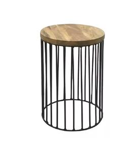 2020 Table d'appoint de forme ronde de luxe moderne Design en métal plaqué argent simpliste Tendance futuriste pour la maison et la chambre à coucher - Product Image 3