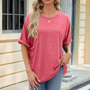 Camiseta de gran tamaño de alta calidad, manga corta, servicio OEM, camiseta de gran tamaño, diseña tu propio logotipo, camiseta de gran tamaño de verano - Product Image 4