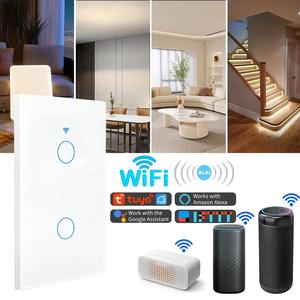 สวิตช์ไฟแบบหลายอินพุต, MXTUG-001, 1 ชิ้น, 2 ทาง, 2.4GHz, 100-250V AC, 50-60Hz, 300W ต่อทาง, 10A, สีขาว - Product Image 6
