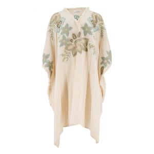 Vestido Poncho Largo y Relajado con Diseño Suave y Fluido, Perfecto para Usar en Capas, Viajar y con un Estilo Cómodo para el Día a Día, de la India - Product Image 2