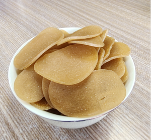 Poudre de crevettes, chips de pommes de terre ovales, snacks en granulés avec levure chimique - Semi-finis, carton de 10 kg - Product Image 1