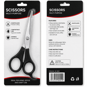 Ciseaux de coiffure professionnels de 7,5 pouces en acier inoxydable, lames ultra-affûtées, usage en salon, poignée ergonomique - Product Image 6